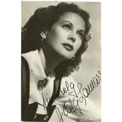 Hedy Lamarr Signed Photo