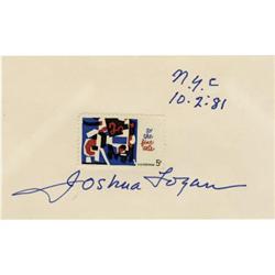Joshua Logan Autograph