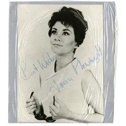 Joan Plowright Signed Photograph