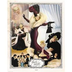 Mae West Signed Poster (Nostalgia Merchant 1978)