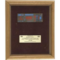 Isley Brothers Madison Square Garden Gold TIcket