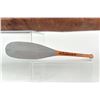 Image 2 : Amérindiens algonquiens, Attikameks - Miniature canoe with row