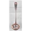 Image 1 : Arthur Murphy - Sterling silver ladle George III