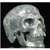 Image 1 : Large Size Labradorite Gemstone Carved Skull