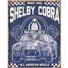 Image 1 : Shelby Cobra Garage Pub Bar Metal Sign