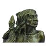 Image 6 : Native American Indian Warrior Bronze Sculpture