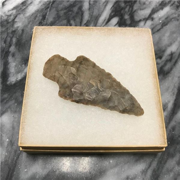 Archaic Native American Stemmed Ohio Arrowhead Artifact