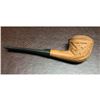 Image 3 : Hand-carved Wood Masonic Smoking Pipe