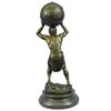 Image 3 : Atlas Holding The World Bronze Sculpture