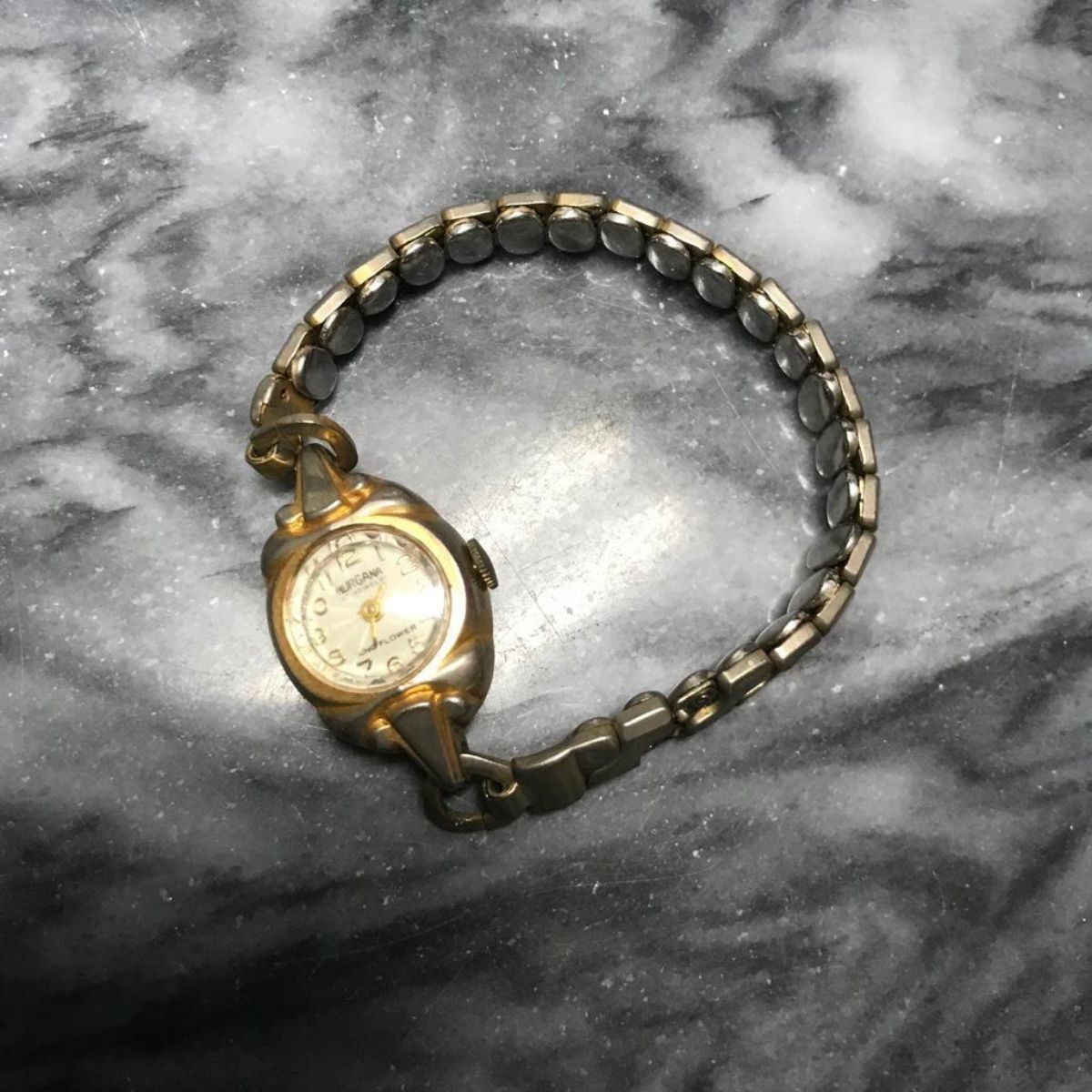 Vintage Burgana 17 Jewels Wrist Watch, Parts, Repair