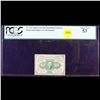 Image 2 : 1862 US Fractional Currency 10c First Issue fr-1241 Washington Graded au53 By PMG