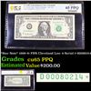 Image 1 : PCGS *Star Note* 1999 $1 FRN Cleveland Low 4 Serial # 00080214 Graded cu65 PPQ By PCGS
