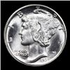 Image 2 : ***Auction Highlight*** 1935-d Mercury Dime 10c Graded ms66+ FSB By SEGS (fc)