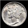 Image 2 : ***Auction Highlight*** 1917-p Mercury Dime 10c Graded ms66 fsb By SEGS (fc)