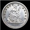 Image 2 : ***Auction Highlight*** 1867-p Seated Liberty Quarter 25c Graded ms64 By SEGS (fc)
