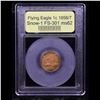 Image 4 : ***Auction Highlight*** 1858/7 Snow-1 FS-301 Flying Eagle Cent 1c Graded Select Unc By USCG (fc)