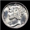 Image 2 : 1927-p Mercury Dime 10c Grades GEM+ FSB