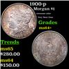 Image 1 : 1900-p Morgan Dollar $1 Grades Choice+ Unc