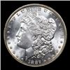 Image 2 : 1887-p Morgan Dollar $1 Grades GEM+ Unc