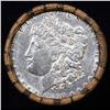 Image 2 : ***Auction Highlight***  AU/BU Slider Brinks Shotgun Morgan $1 Roll 1890 & O Ends Virtually UNC (fc)