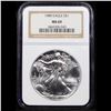 Image 2 : ***Auction Highlight*** 1989 Silver Eagle Dollar $1 Graded ms69 By NGC (fc)