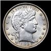 Image 2 : ***Auction Highlight*** 1898-p Barber Quarter 25c Graded ms64+ By SEGS (fc)