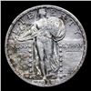 Image 2 : ***Auction Highlight*** 1918/7-s fs-101 Standing Liberty Quarter 25c Graded ms61 details By SEGS (fc