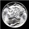 Image 2 : ***Auction Highlight*** 1936-p TOP POP! Mercury Dime 10c Graded ms68+ FSB By SEGS (fc)