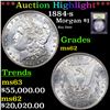 Image 1 : ***Auction Highlight*** 1884-s Morgan Dollar $1 Graded Select Unc By USCG (fc)