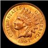 Image 2 : ***Auction Highlight*** 1907 Indian Cent 1c Graded Gem+ Unc RD By USCG (fc)