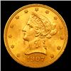 Image 2 : ***Auction Highlight*** 1907-p Gold Liberty Eagle $10 Grades Select+ Unc (fc)
