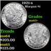 Image 1 : 1921-s Morgan Dollar $1 Grades Select+ Unc