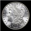 Image 2 : 1889-p Morgan Dollar $1 Grades GEM+ Unc