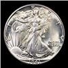 Image 2 : 1941-p Walking Liberty Half Dollar 50c Grades GEM+ Unc