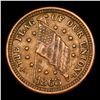 Image 2 : 1863 Shoot Him on the Spot Dix F-207-410a Civil War Token 1c Grades vf++