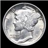 Image 2 : 1917-d Mercury Dime 10c Grades Choice Unc