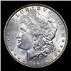 Image 2 : 1886-p Rainbow Toned Morgan Dollar $1 Grades Select+ Unc