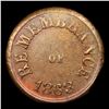 Image 2 : 1863 Not One Cent F-244-381a Mint Error Civil War Token 1c Grades xf details