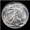 Image 2 : 1943-p Walking Liberty Half Dollar 50c Grades Choice Unc