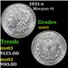 Image 1 : 1921-s Morgan Dollar $1 Grades Select Unc
