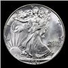 Image 2 : 1941-p Walking Liberty Half Dollar 50c Grades GEM+ Unc