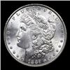 Image 2 : 1887-p Morgan Dollar $1 Grades Choice+ Unc