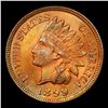 Image 2 : 1899 Indian Cent 1c Grades GEM Unc RB