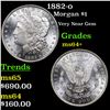 Image 1 : 1882-o Morgan Dollar $1 Grades Choice+ Unc
