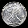 Image 2 : 1917-p Walking Liberty Half Dollar 50c Grades Select+ Unc