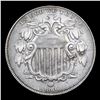 Image 2 : 1866 rays mint error Shield Nickel 5c Grades Select+ Unc