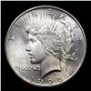 Image 2 : 1925-p Peace Dollar $1 Grades GEM+ Unc