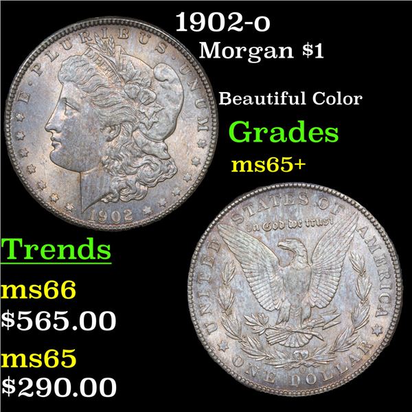1902-o Morgan Dollar $1 Grades GEM+ Unc