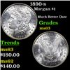 Image 1 : 1890-s Morgan Dollar $1 Grades Select Unc
