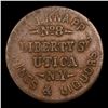 Image 2 : 1863 I-O-U 1 cent F-NY-905-B-2a R2 Civil War Token 1c Grades vf+